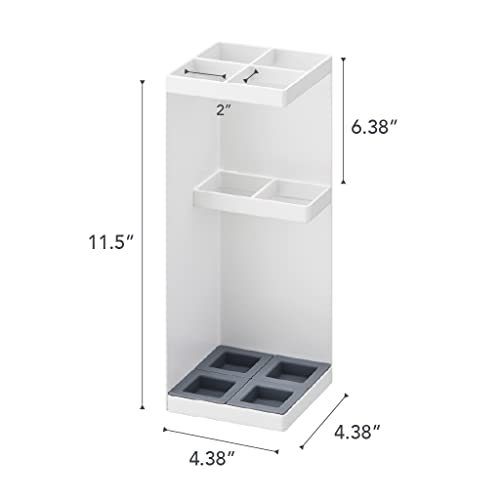 YAMAZAKI home Smart Umbrella Stand, White
