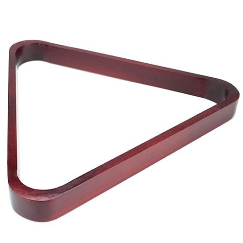 Felson Billiard Supply FELS-003.004 Mahogany Triangle and Diamond Billiard Ball Racks