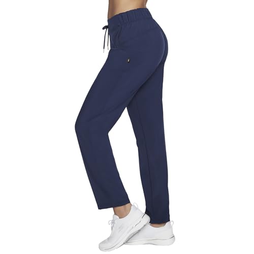 Skechers Womens Slip-ins Go Walk Uptown Pant, Navy, XX-Large