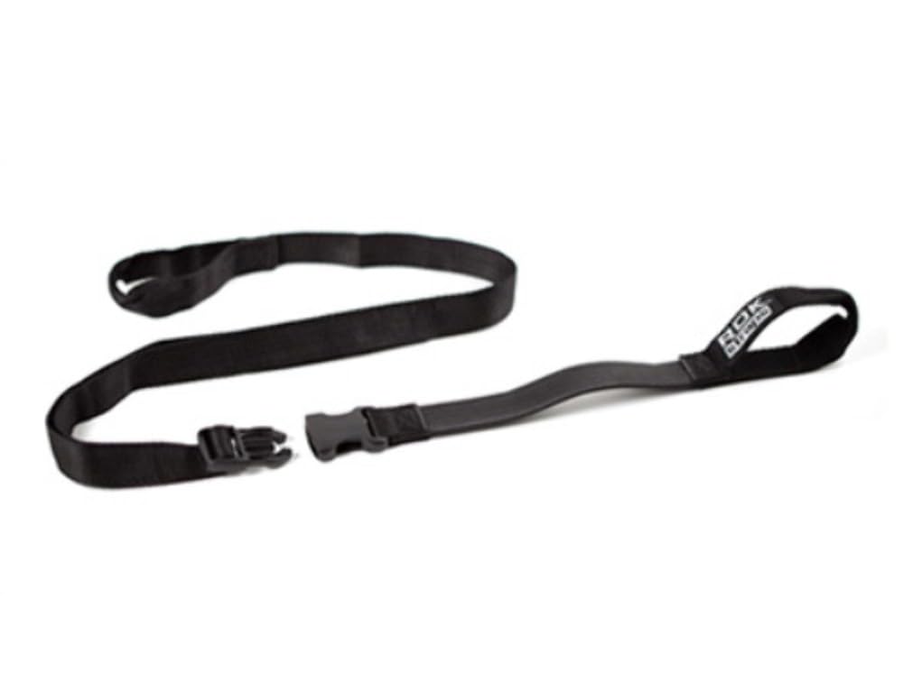 ROK Straps ROK-10025 Black 18" - 60" Motorcycle/ATV Adjustable Stretch Strap