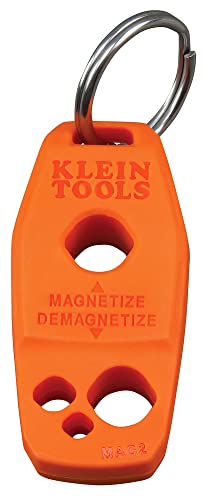 Klein Tools 85148 Screwdriver Set with Magnetizer/Demagnetizer for Magnetic Tips, Flathead and Phillips, Home Improvement, 9-Piece