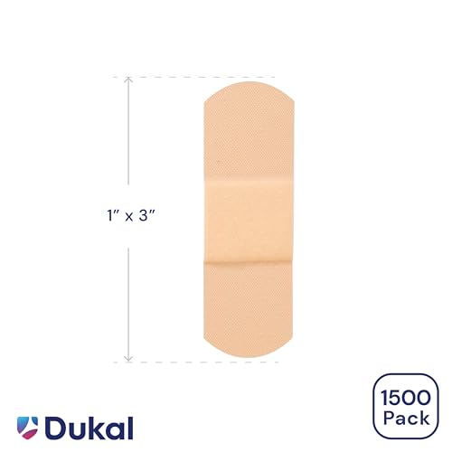 American White Cross 1314000 Sheer Adhesive Strips, Sterile, 1" x 3" Bulk, 150/Tray, 10 Tray/Case (Pack of 1500)