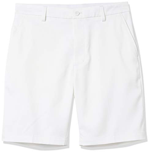 Amazon Essentials Men's Classic-Fit Stretch Golf Short (Available in Big & Tall), White, 36