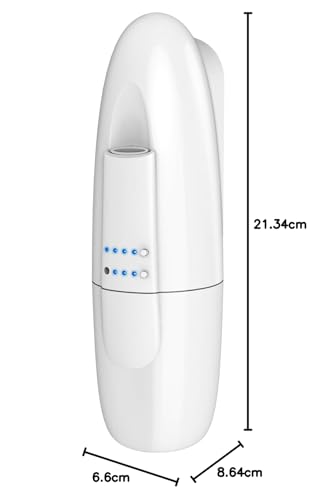 ScentiPlus Plug In Scent Air Machine for Home, Waterless Aroma Diffuser for Essential Oils 100ml/500 Sq.Ft, Portable Fragrance Diffuser with Cold-Air Diffusion Tech for Large Room, Office, Spa (White)