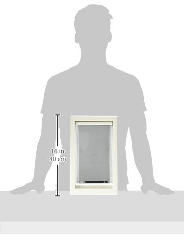 Perfect Pet Medium Pet Door with Telescoping Frame, 7-Inch by 11-Inch Opening