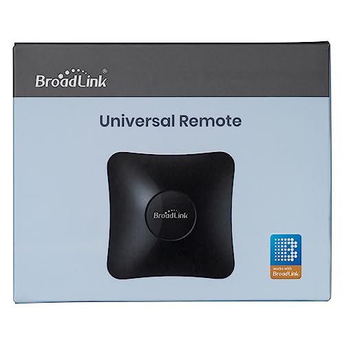 Broadlink RM4 pro Smart IR/RF Remote Control Hub with Sensor Cable(2.4GHz Wi-Fi Only)-WiFi IR/RF Blaster for Home Automation, TV, Curtain, Shades Remote, Works with Alexa, Google Assistant, IFTTT