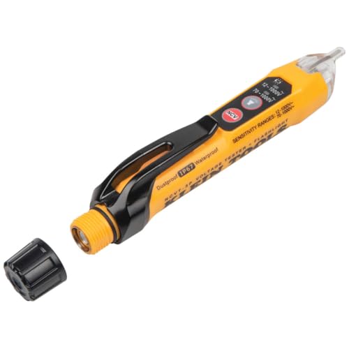 Klein Tools RT250KIT Non-Contact Voltage Tester and GFCI Receptacle Tester with LCD and Flashlight, Voltage Electrical Test Kit