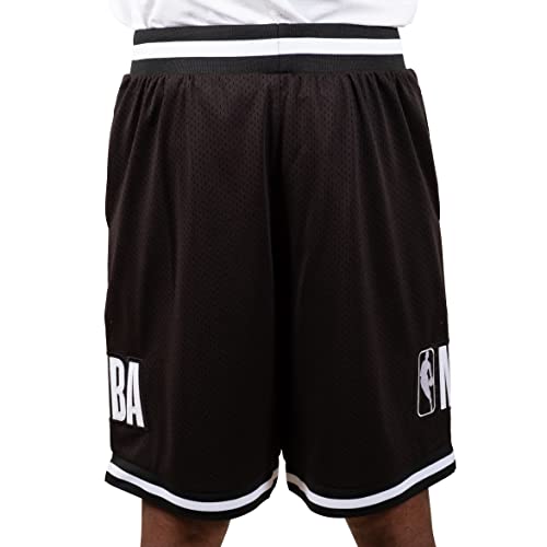 Ultra Game NBA Men's Knit Active Basketball Shorts Black