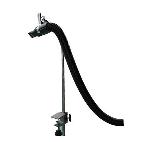 Heavy Duty Dog Pet Grooming Table Hair Dryer Stand Hose Tube Holder Hands-Free Stainless Steel Groomers Adjustable Third Arm with Clamp
