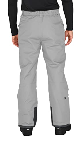 ARCTIX Men's Essential Snow Pants, Quiet Grey, Large/30 Inseam