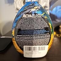 ALOHA BLACK 13.5 oz TANNING LOTION