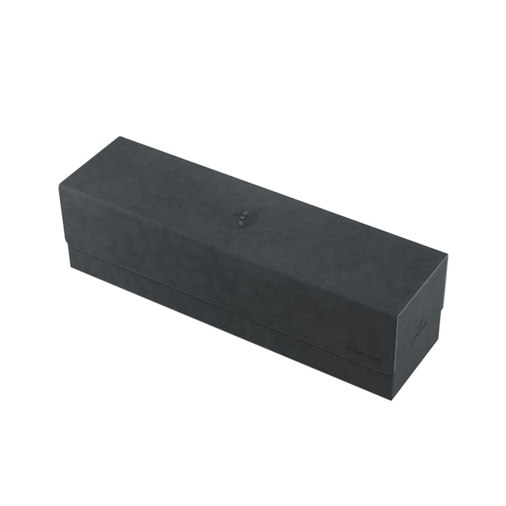 Gamegenic Card Deck Box – Dungeon S Midnight Black 550CT– Durable and Sturdy TCG, OCG Card Storage – Compatible with Pokemon Yugioh Commander and MTG Magic: The Gathering Cards (G20091)