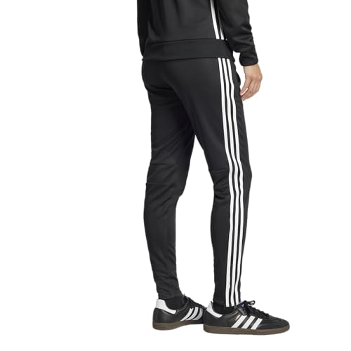 adidas Womens Tiro 25 Essentials Training Soccer Pants,Black/White,X-Large