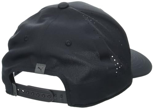PUMA GOLF Men's Tech P Snapback Cap, Galactic Gray, One Size