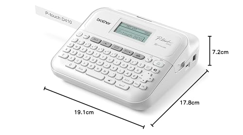Brother P-Touch PTD-410 Label Maker