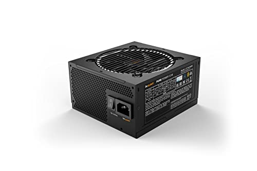 be quiet! Pure Power 12 M 850W Modular Power Supply | 80 Plus® Gold | ATX 3.1 | PCIe 5.0 GPUs and 6+2 pin connectors | 12VHPWR Cable Included | Silent 120mm be quiet! Fan - BN505 I 10 Year Warranty