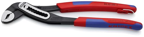 Knipex Tools 88 02 250 T BKA 10" Alligator Pliers, Tether Attachment-Comfort Grip,