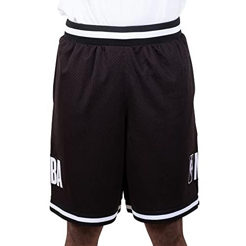 Ultra Game NBA Men's Knit Active Basketball Shorts Black