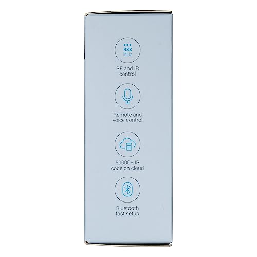Broadlink RM4 pro Smart IR/RF Remote Control Hub with Sensor Cable(2.4GHz Wi-Fi Only)-WiFi IR/RF Blaster for Home Automation, TV, Curtain, Shades Remote, Works with Alexa, Google Assistant, IFTTT