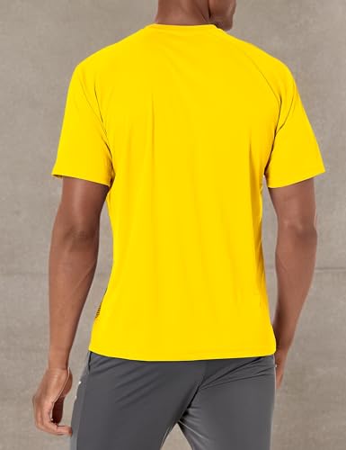 PUMA Men's Teamliga Jersey, Cyber Yellow/Black, Large