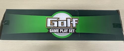 Casual Golf Game Set, HassoKon Golf Game Training Mat Set,Sticker Golf Practice Hitting Mat for Adults Kids Indoor Outdoor Backyard Golf Practice Training(1Pcs Golf Club Included)
