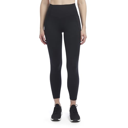 Jockey Women's Contour Pocket Legging, Deep Black, Large