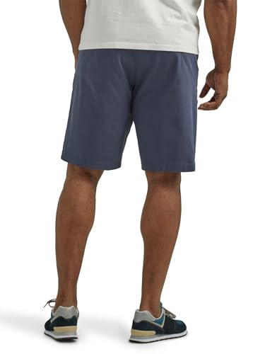 Lee Men's Big & Tall Extreme Motion Flat Front Short, Navy, 50, Navy, 50