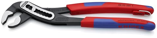 Knipex Tools 88 02 250 T BKA 10" Alligator Pliers, Tether Attachment-Comfort Grip,