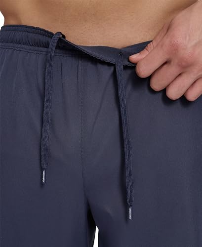 Calvin Klein Men's Volley Quick Dry Stretch Swim Trunk, Navy, X-Large