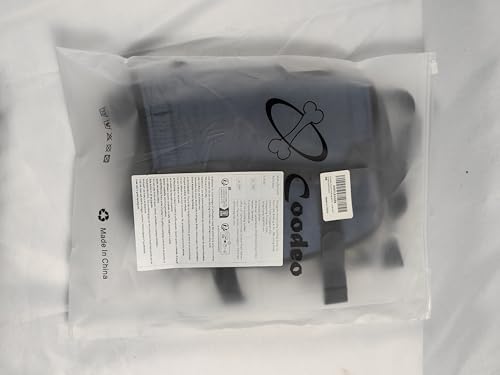 Coodeo Dog Lift Harness, Support & Recovery Sling, Pet Rehabilitation Lifts Vest Adjustable Breathable Straps for Old, Disabled, Joint Injuries, Arthritis, Paralysis Dogs Walk (Large)