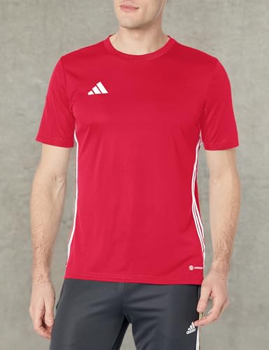 Adidas Men's Tabela 23 Soccer Jersey, Team Royal Blue/White, Medium