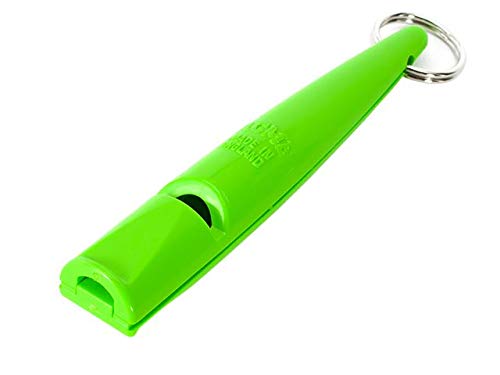 (2 Pack) Acme Model 211.5 Plastic Dog Whistle Day Glow Green for Dogs