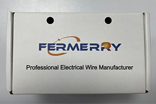 Fermerry Silicone Wire 14 Gauge Electrical Wire Kit Spool 25ft Each 6 Colors Flexible 14 AWG Stranded Tinned Copper Wire