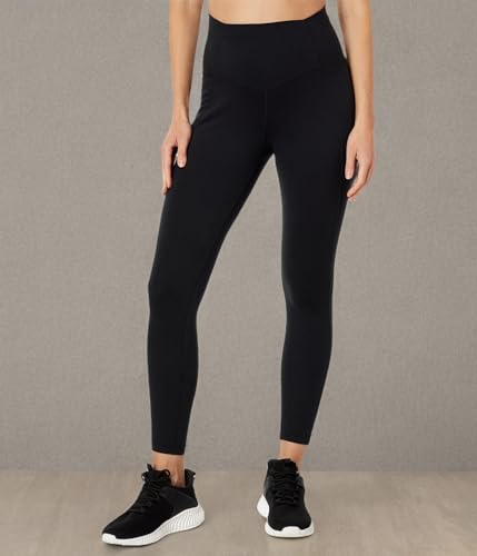 Jockey Women's Contour Pocket Legging, Deep Black, Large