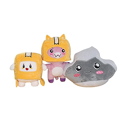 3Pcs Boxy and Foxy and Rocky Anime Soft Toy, Removable Figure Toys Stuffed Doll for Kids and Fans,The Best Choice for Christmas Birthday Halloween