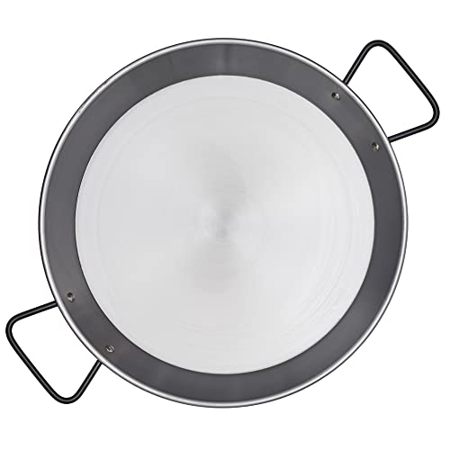 Garcima 13 1/2" Pata Negra Restaurant Grade Pan, 34cm, Silver, Medium