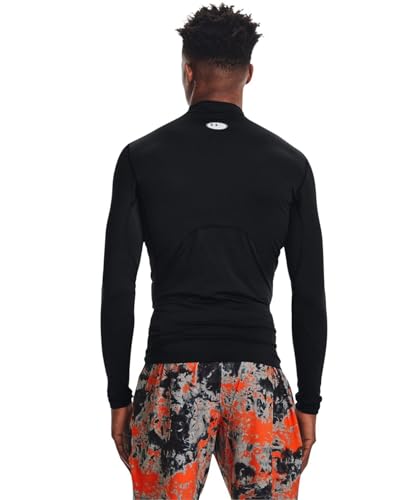 UA CG Armour Comp Mock Black/White