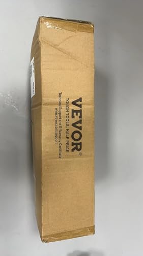 VEVOR Stretch Film Dispenser, Holds 12"-20" Rolls, Industrial Strength Shrink Wrap Dispenser Holder with Extended Handle, Stretch Film Packing Machine for Pallet Wrapping Shipping Moving (1 Pack)
