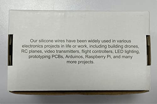 Fermerry Silicone Wire 14 Gauge Electrical Wire Kit Spool 25ft Each 6 Colors Flexible 14 AWG Stranded Tinned Copper Wire