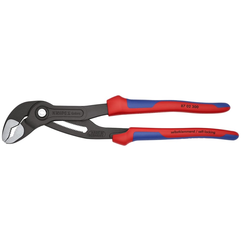 Knipex 8702300 12-Inch Cobra Pliers, Comfort Grip