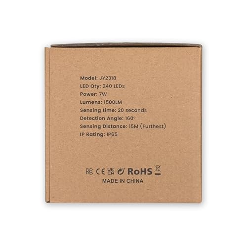 AIXPI Battery Operated Motion Sensor Outdoor Lights, 1500LM Wireless Flood Lights, IP65 Waterproof Security Lights, Motion Detector Lights for Outside, Yard, Garage 1Pack