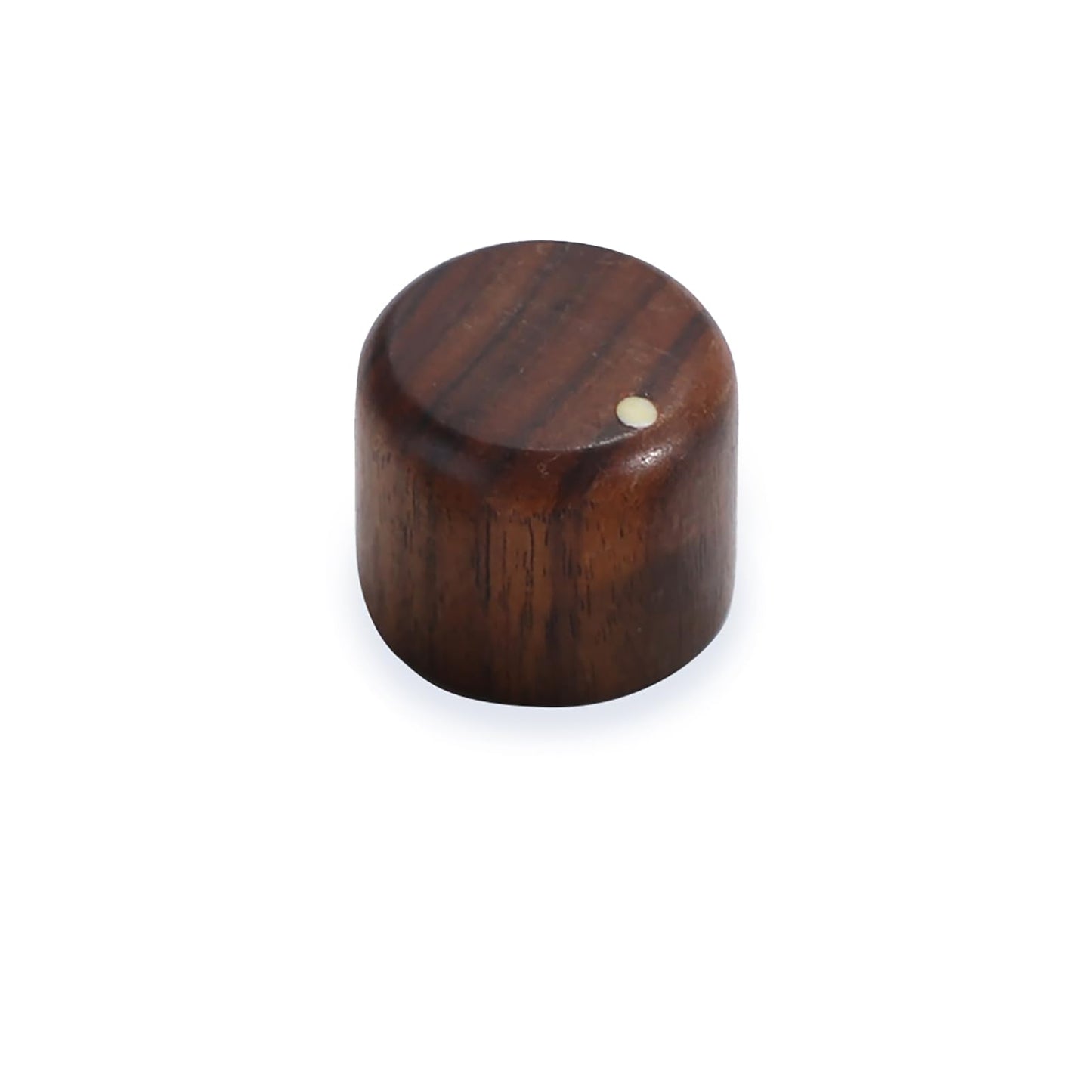 OVSAL 4PCS Rose Wood Guitar Volume Tone Knobs with 6mm（15/64"） Brass Hole Electric Bass Guitar Control Knobs for Strat Telecaster Jazz Les Paul Replacement Parts