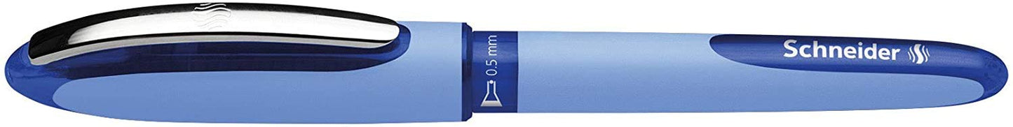 Schneider Pen, One Hybrid N, 0.5 mm, Pack of 10, Blue (183503)