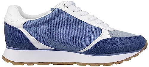 Calvin Klein Women's Cayle Sneaker, Blue Denim 450, 10