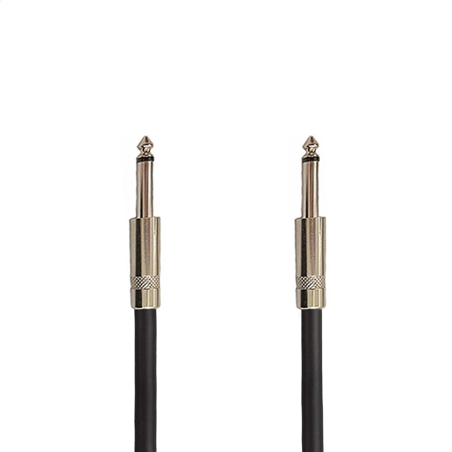 HeyTones Professional 50 Feet 12 Gauge 1/4" to 1/4" TS Speaker Cables - 12AWG 50ft DJ/PA Speaker Cords Amp Audio Wires - 2 Pack