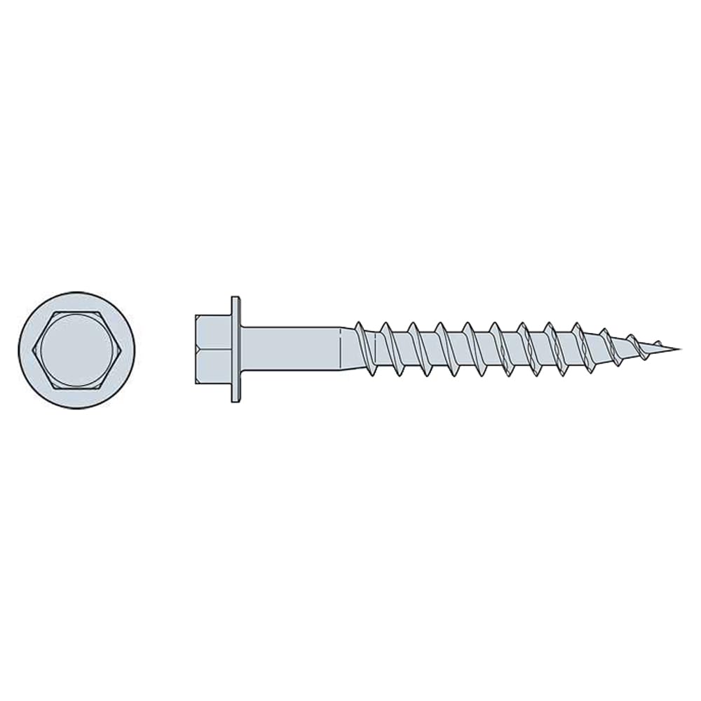 Simpson Structural Screws SD9112R500 No.9 by 1-1/2-Inch Structural-Connector Screw, 500-Pack