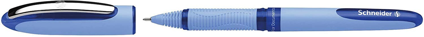 Schneider Pen, One Hybrid N, 0.5 mm, Pack of 10, Blue (183503)