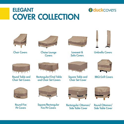 Duck Covers Elegant Patio Chair Cover, Fits Outdoor 29" Wide