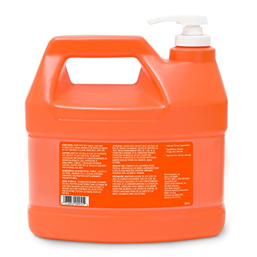 Gojo Natural Orange Pumice Hand Cleaner -Citrus Scent -1 gal (3.8 L) -White -1 Each