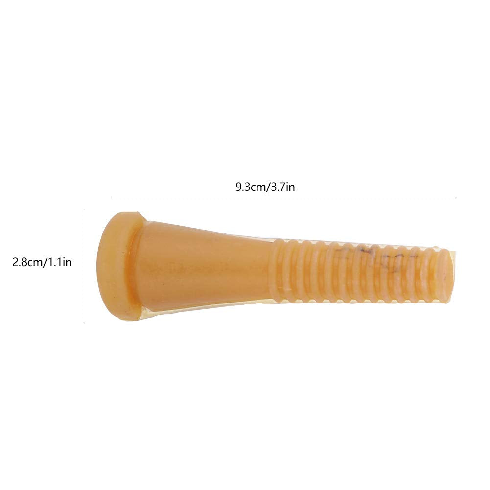 Feather Plucking Fingers, 50pcs Chicken Plucker Fingers Rubber Hair Removal Glue Stick for Ducks Chicken Geese Poultry Plucking Machine, Rings